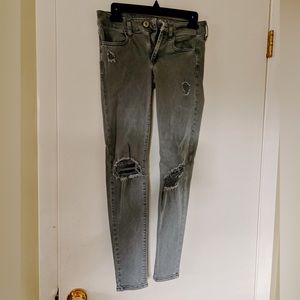 American Eagle Gray Jeans